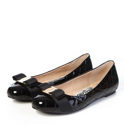 Ferragamo Shallow mouth flat shoes Women--037